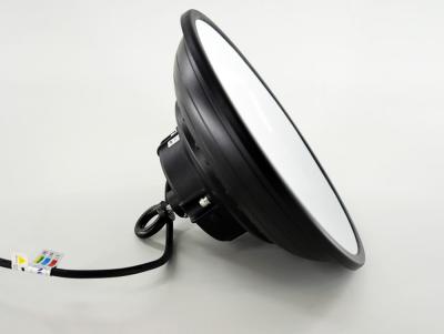 Chine 150W haute baie d'UFO LED s'allumant avec le corps d'alliage d'aluminium, couverture anti-éblouissante à vendre