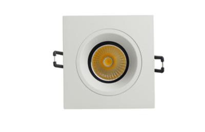 China 9 Degree 10W Cree Leds Square Dimmable LED Down Light , 900Lumen Indoor Mini Down Lighting for sale