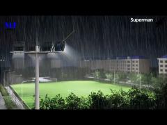 High Power LED Flood Light 1500W 1800W High Power Led Stadium Lights Black Led Flood Light