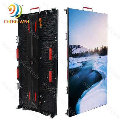 China ChengWen new design indoor outdoor p3.91 led screen display video wall installation rental fast to install for sale