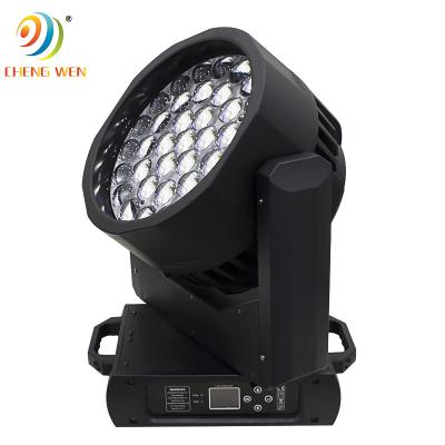 China 37pcs 15W Theme Park Zoom Beam Wash Led Moving Head Lighting With Ring Control for sale