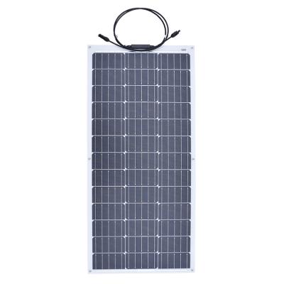 China Flexible Solar Panel 120w Monocrystalline Silicon Semi Flexible Solar Panel for sale