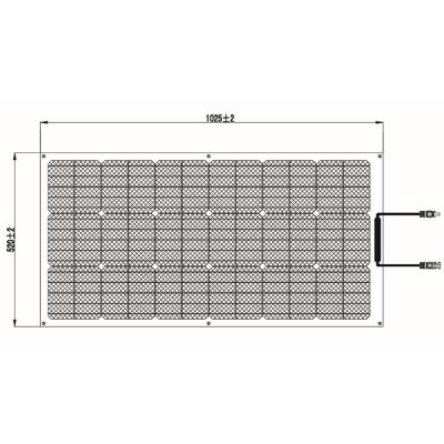 China Flexible Solar Panel Etfe 100W 120 200W 250Watts 320 Flexible Solar Panel 350W Europe Solar Power Systems for sale