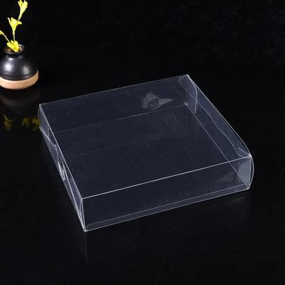 China Recyclable Clear PVC Packaging Box Transparent Plastic Display Packaging Box for sale