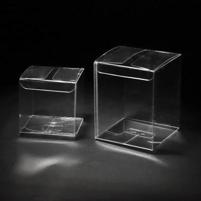 China Eco Recyclable Clear Folding Box Custom Available OEM Size Form Transparent Packaging Plastic Boxes for sale