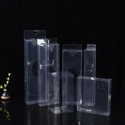 China Shenzhen Recyclable Custom Clear Plastic Printed Transparent Folding Packaging Box for sale