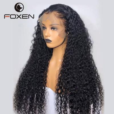 China Curly Curl Ready To Ship Virgin Glueless Cuticle Aligned Brazilian Hair Hd Lace Up Headband Wigs Curly Hair Hd Transparent Full Lace Wig for sale