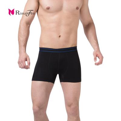 China Wholesale Mens Antibacterial Mens Underwear Compression Breathable Boxer Shorts Bag Double Stain for sale