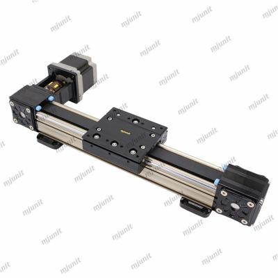 China Hotels mjunit 750mm stroke length cnc 15kg load low price linear guide rail for one axis drive for sale