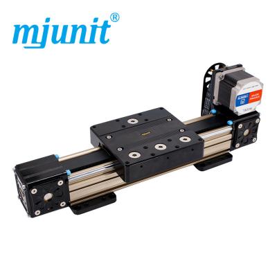 China Hotels Mjunit MJ80 with 1700mm stroke length synchro pulley reducer linear actuators industrial linear motion for sale