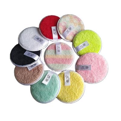 China Hotel Home Spa Ect 16 Color Reusable Microfiber Makeup Remover Pads For Women To Remover Make Up, For Face Makeup Or As Eye Makeup Remover for sale