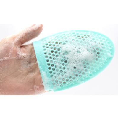 China Cute High Quality Silicone Silicone Finger Wash Brush To Clean Breath for sale