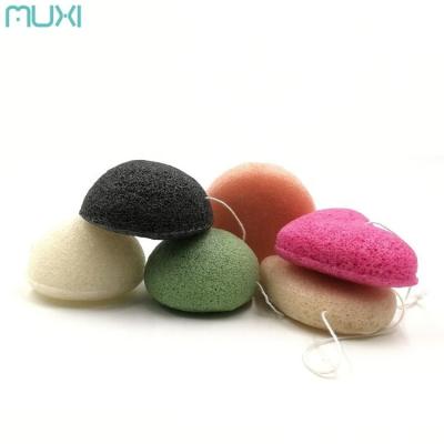 China Base for makeup half ball natural konjac sponge quick delivery for facial cleansing for sale