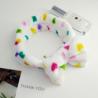 China Fashion Soft Customized Makeup Headband Shower Spa Hair Bands Wash Face Headband for sale