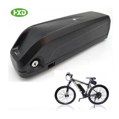 China Electric Bike Lithium Ion Deep Cycle Battery Pack 36V 48V 52V 20Ah Hailong Downtube Fat Bicycle/Scooter Ebike Batteries for sale