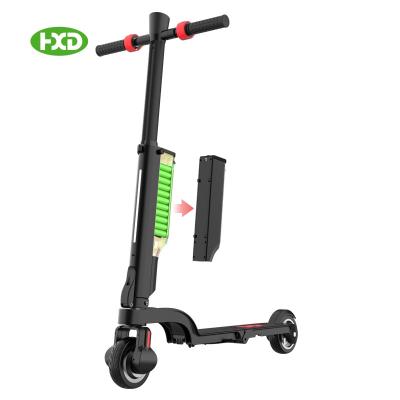 China 6Ah 10Ah 5.5 Inch 8.5 Inch 10 Inch Unisex Mini 250W 20km/h Led Display Electric Scooter for sale