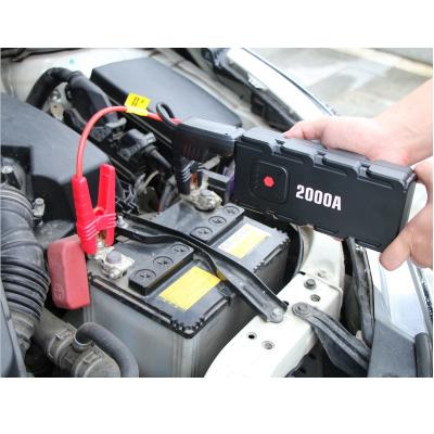 China Jumper Portable Car Jumper Booster Battery Output Peak 12Volt 2000Amp 20000mah Car Jump Starter for sale