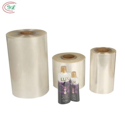 China Customized Pof Pof tube pe tube heat transparent shrink film 0.05mm width and thickness Customized shrink film for sale