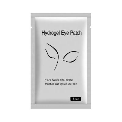 China Blcak Hydrogel Free Samples Hydrogel Eyelash Extension Paper Patches Under Pads Eye Gel Patch for sale