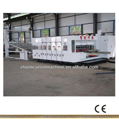 China 2 3 4 Color Flexo Printing Slot Machine 2 3 4 Color Flexo Printing Slot Machine/Rotary Die-Cutting Machine/Corrugated Box Machines With Ce&Iso9001 for sale