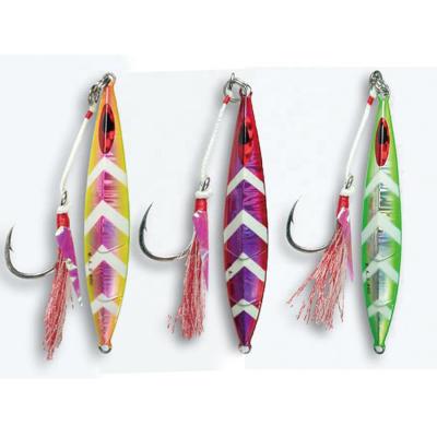 China Luxury jig 3d simulation eyes metal jig lures fishing saltwater jigs for sale