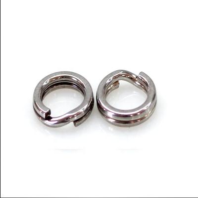 China High Quality Stainless Steel Slot Ring For Fishing Durable Flat Split Ring Slot Ring Tool Multi Sizes 1000pcs for sale