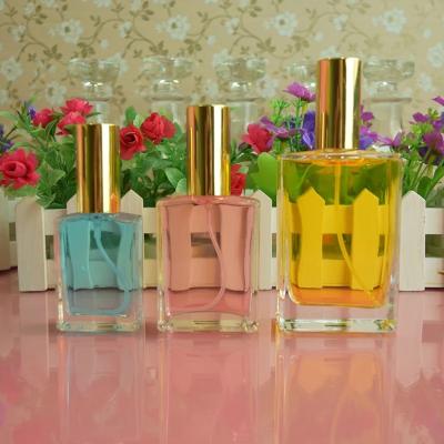 China 100ml Perfume Bottle Luxury Crimp Perfume Bottle Empty Glass Bottle Spray Bottle Perfume Neck for sale