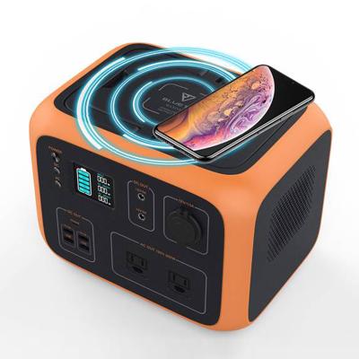 China 500Wh Emergency Power Supply Cheap Factory Price Bluetti 500Wh Wireless Car Charging Convenient Portable Station for sale