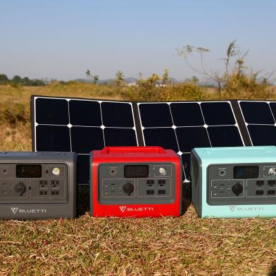 China New Arrival Bluettii 500W 700W Lifepo4 Home Solar Generator Home Battery Storage for sale