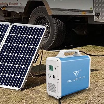 China home portable 1000w solar generator with 1500wh lithium battery for camping igniting power tools laptops for sale