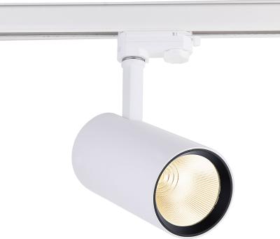 China Modern track lighting spot-it kits cob led triac 0-10V commercial gu10 exhibit light commercial led track light system for sale