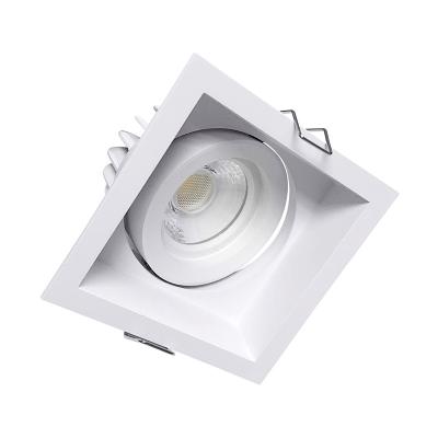 China Modern commercial dimmable led square downlights BRITE downlight spot light practical narrow IT square wine cabinet led spotlights prices for sale