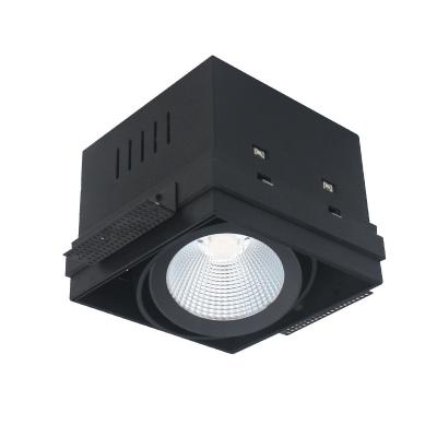 China Modern 25W 30W 43W Square COB Led IT Recessed Wall Washer Downlights Indoor Shop Ceiling Downlight Project Spotlights for sale