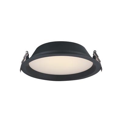 China Modern 25W 35W Anti-glare Led Recessed Trimless Downlights Dali Dimmable Triac Dimming 0-10V Outside Ceillings Included Light for sale