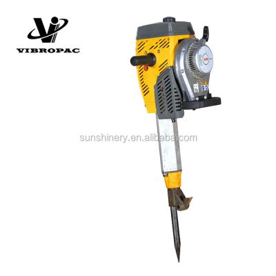 China SS-BK25 Construction Mortar Spray Machinery Gasoline Breaker Hammer Machine Hydraulic Rock Breaker for sale