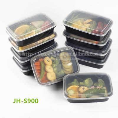 China Disposable Plastic Meal Prep Food Container Container Small Food Container Divider Bowl for sale