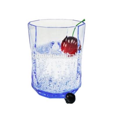 China Muti Viable Color Drinking Cup Hard Unbreakable Plastic Mug for sale