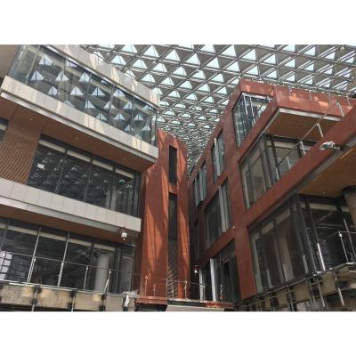 China Modern Exterior Terracotta Curtain Wall Panel Terracotta Wall Panel Removable Terracotta Panel for sale