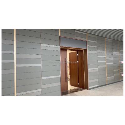 China Curtain Wall Modern Architecture Terracotta Facade Panel Ceramic Terracotta Panel for sale