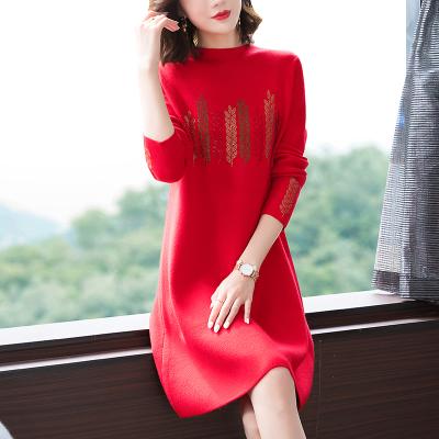 China Breathable high quality pleating knit women pullover sweater for women long sweater pointelle custom for sale