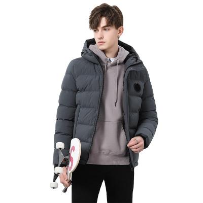 China Wholesale Men's Clothing Waterproof Warm Jacket Winter Factory Casual Hooded Men Slim Fit Cotton-padded Jacket for sale