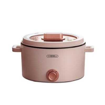 China 2022 New Design Hotel 2.8L Large Capacity Multi Electric Soup Noodle Hot Pot Oatmeal Cooker 1000W Power Extended Power for sale