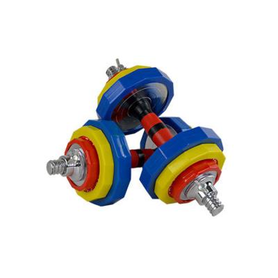 China Home\Gym\Colorful Adjustable Dumbbells 20kg Sports Performance Set Non Slip Grip Fitness Gym Weightlifting Hand Dumbbells For Strength Training for sale