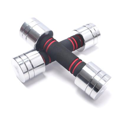 China Durable Adjustable Steel Material Round Dumbbell For Men And Women For Fitness Exercise At Home Or Gym for sale