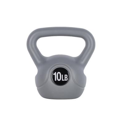 China Good Quality 10LB Kettlebell Home Gym Use Color Durable Cement For Fitness Training Dumbbell for sale