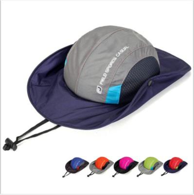 China Outdoor Sun-shading Quick-Dry Dry-pot Mountaineering Fishing-Character Fashional Summer Hat Fishing Bucket Hat Cap for sale