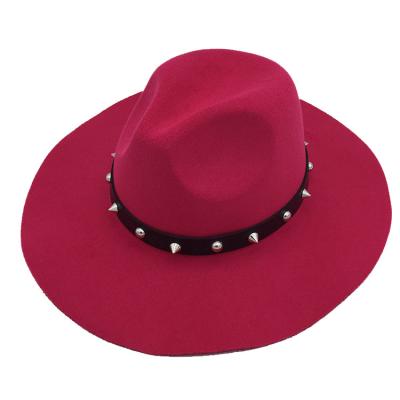 China 2018 Character Adults Female Headwear Personalized Fedora Felt Hillbilly Hat for sale