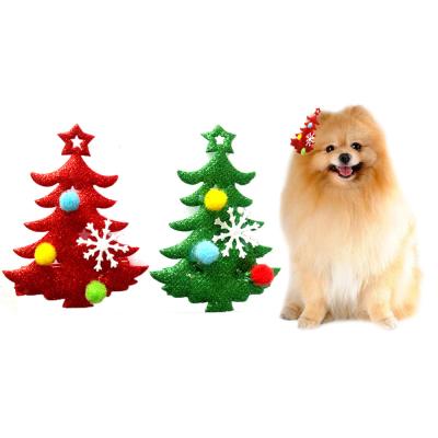 China Viable Wholesale Pet Accessories Factory Supply Cheap Christmas Small Cute Dog Hairpin Hair Clip for sale