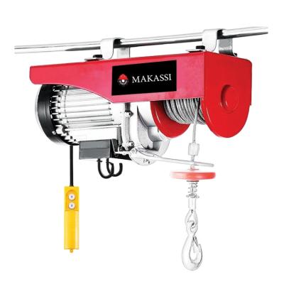 China Used in MAKASSI 900W 12M Electric Chain Hoist Factories Electric Crane for sale