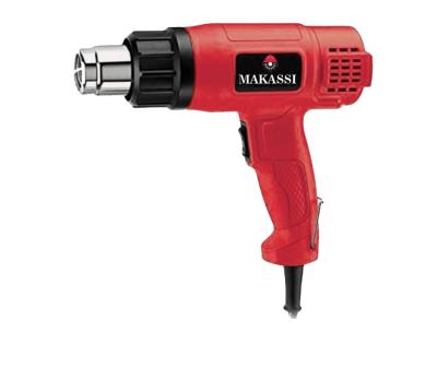 China MAKASSI 2200W Temperature Digital Display Heat Gun Pneumatic Air Gun Small Film Hot Portable Power for sale